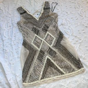 XS Scherrer beaded dress